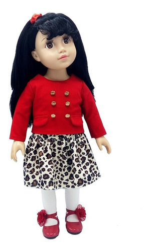 Imagen 3 de 10 de Witty Girls Lucy Muñeca 45cm /18 PuLG Original American Pre