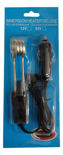 Calentador Para Auto 12v Inmersión Agua Camping Mate Termo