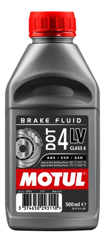 Liquido De Freno Motul Dot 4