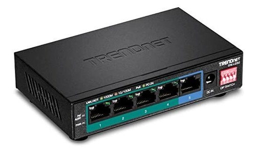 Switch Poe+ 5 Puertos Gigabit Trendnet Tpe-lg50