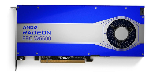 Placa de vídeo AMD  Radeon Pro Radeon Pro W6000 Series Pro W6600 PCI Express 4 Professional 8GB