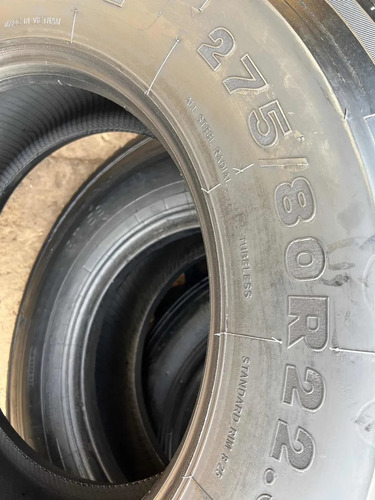 Pneu 275/80r22.5 / 275 80 R 22.5 Recapado 12 X S/ Juros