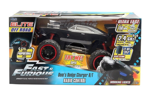 Jada Toys Fast & Furious Dom's Dodge Charger R/t High Speed