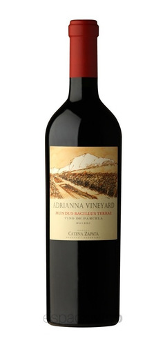 Adrianna Vineyard Mundus Bacillus Malbec 2018- Celler 