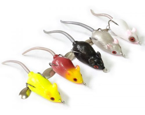 Señuelo Raton Con Cuchara Surfish Rf8 10g Pesca Tararira