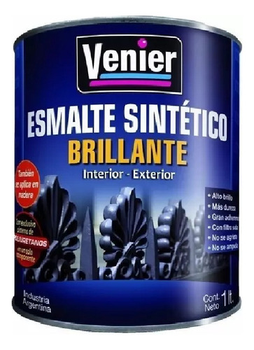Venier Sintetico 3p Blanco Brillante X 20 Lts