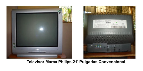 Televisor Marca Philips 21' Pulgadas Convencional