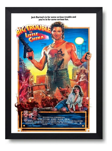 Cuadro Big Trouble In The Little China 35x50