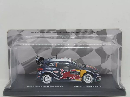 Coleccion Rally Ford Fiesta Wrc 2018 Ogier Ingrassia 1/43