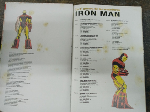 Imagen 2 de 2 de Iron Man * La Segunda Guerra De Las Armaduras * Byrne Romita