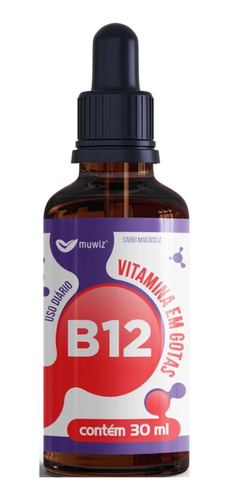 Vitamina B12 Em Gotas 30 Ml