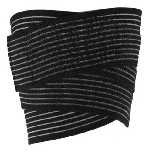6 Rodillera Ajustable For Ejercicio, De Dolor Negro 200cm