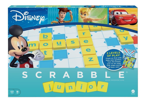 Juego De Mesa Scrabble Junior Disney 2 En 1