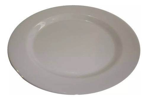 Imagen 1 de 5 de Plato Melamina Llano 23cm 25cm Línea Hotelera Melamine Ofert