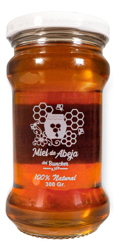 Miel De Abeja Multifloral 100% Natural Del Buncker 300g