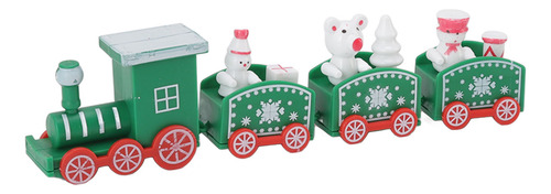 3 Juegos De Decoraciones Navideñas Para Trenes Pequeños, Exq