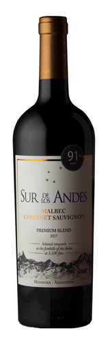 Sur De Los Andes Premium Blend Malbec/cabernet 2019 X 750ml