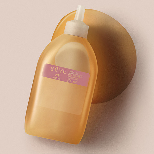 Refil Óleo Seve Natura Rosas E Amêndoas 200ml