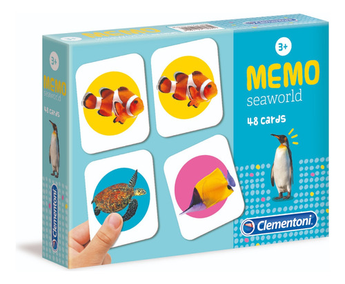 Juego D Memoria ¡ Animales Marinos! Edicion Viaje Clementoni