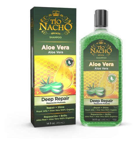 Tio Nacho Champ Reparador Profundo De Aloe Vera, 14 Onzas