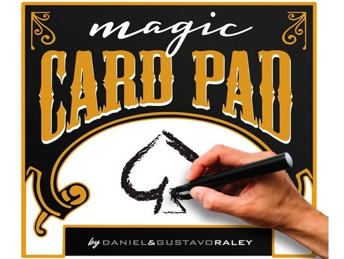 Card Pad Magia Truco Predicción Block Raley / Alberico Magic