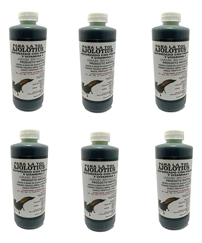 comprar Jarabe Con Miel Ajolotius 250 Ml 6 Piezas