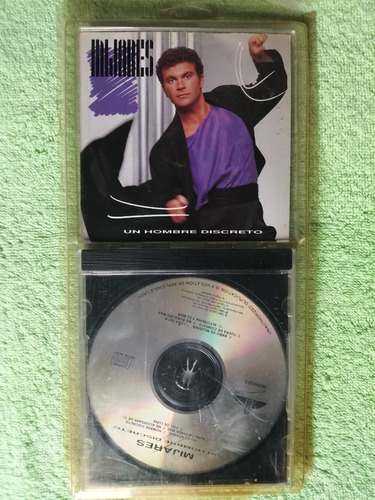 Eam Cd Manuel Mijares Un Hombre Discreto 1989 Cuarto Album