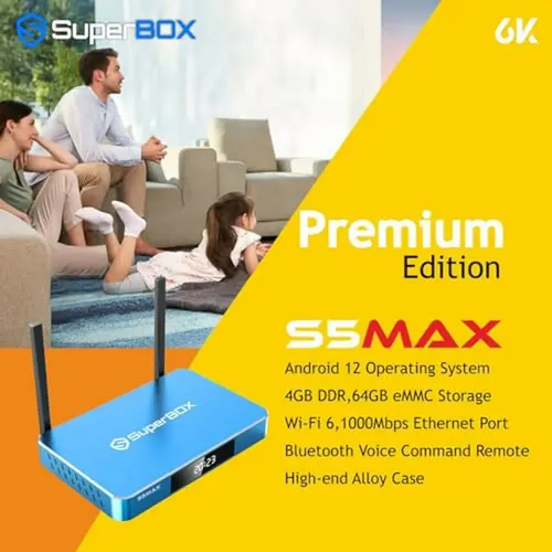 TV Box Android X98 Plus 6K 4GB RAM 32GB ROM 5a Gen Streaming Wi-Fi 2025
