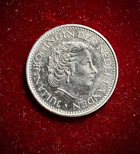 Moneda 1 Florin Holanda 1980 Km 184a (Usado)