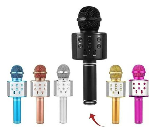 Microfone Bluetooth Sem Fio Karaoke No Brasil