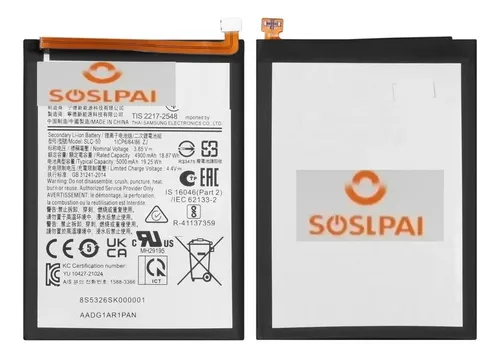 Bateria Soslpai Compatible Con Samsung A03 Core Slc-50 5mil
