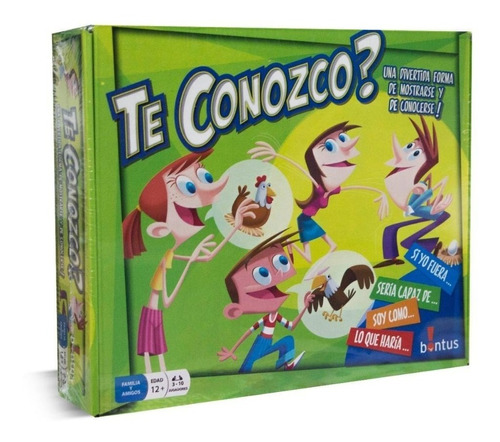 Juego De Mesa Te Conozco? Bontus Dgl Games & Comics