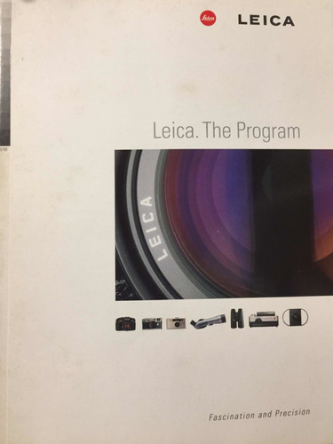 Leica 3 Catalogos Impresos En Alemania Precio X 3 Unicos !!!