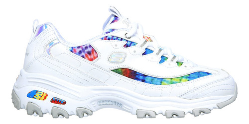 Tenis Skechers D'lites Summer Fiesta Mujer