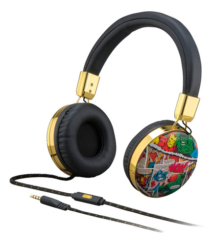 Auriculares Vincha Avengers Mv-m48 Universo Binario