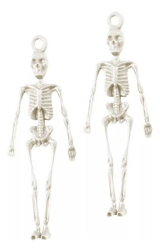 Esqueleto Fosforescente Halloween Chicos X 36 Unidades
