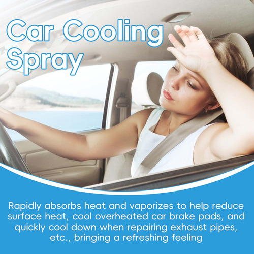 Refrigerante En Aerosol Para Automóvil, Enfriador De Verano,