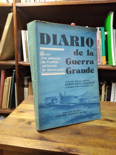 Diario D La Guerra Grande Con Planos Antiguos Lista Viamonte