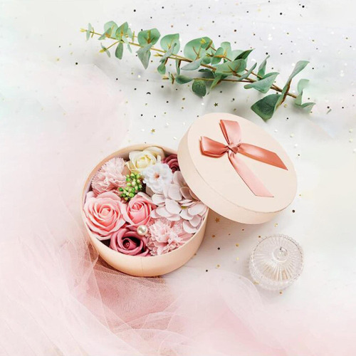 A Jabón De Baño De Flores De Rosas Perfumadas, Jabón De