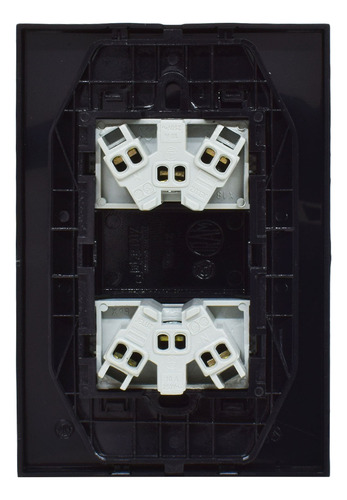 Llave Armada Dos Tomas Jeluz Negro Platinum Pack X4