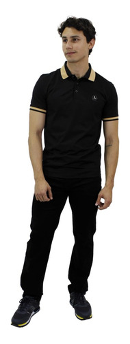 Playera Polo Marca Huggo Valentino Para Hombre Hv-47