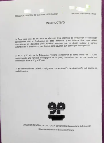 Boletín Primaria Primer Ciclo Pcia Bs As