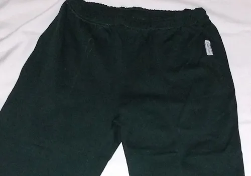 Pantalon De Gimnasia Verde Oscuro Talle M Dama (Usado)