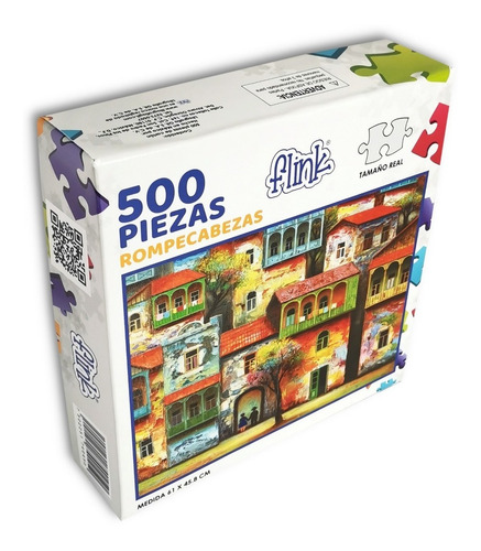 Rompecabezas Casas Pintura