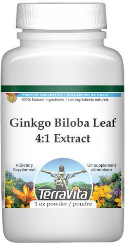 Extracto De Ginkgo Biloba En Polvo Fuerza Adicional X 3