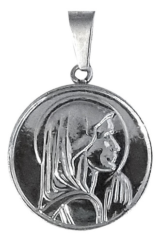 Medalla Dije Virgen Niña Acero Quirúrgico