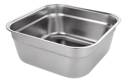 Tazón De Acero Inoxidable Grande Rectangular Para Mezclar