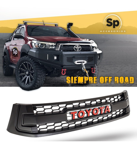 Parrilla Trd Toyota Hilux 2016/2018 Tipo Trd