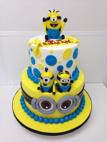 Torta Minions Mi Villano Favorito -- Pedidos Express!