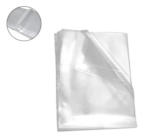 Saco Plástico Transparente 15x30 1kg